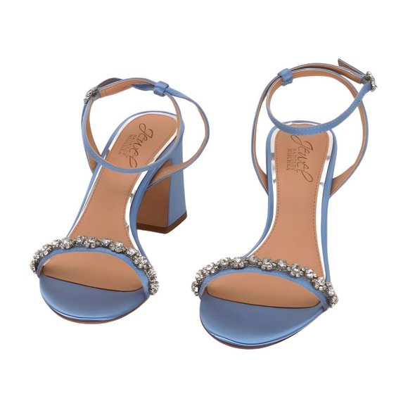 Jewel Badgley Mischka Womens Alyna Heeled Sandal, Size 5.5 - Picture 5 of 6